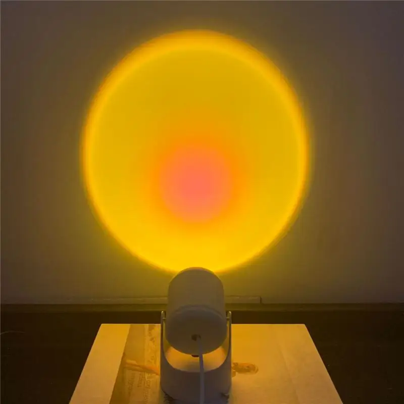 

USB Eventide Nightfall Light Net Red Floor Table Lamp Living Room Bedroom Projection Net Red Background Decoration Projector