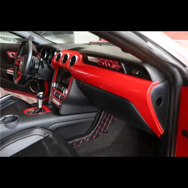 Für Ford Mustang 2015-2020 Links/Rechts Hand Stick 4PC Carbon