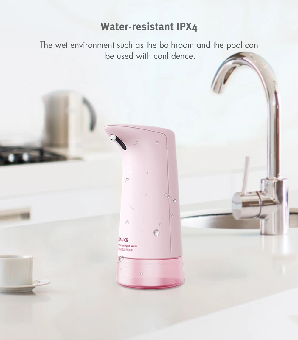 Обновленная версия) Xiaomi Mijia Xiaowei Интеллектуальная Автоматическая Индукционная пенящаяся ручная стиральная машина дозаторы мыла ручная мойка