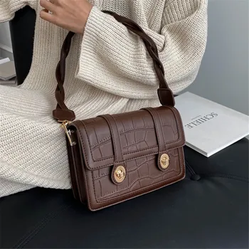 

Unusual Bag Autumn And Winter Bag 2020 HOT Joker Fashion High-level Shoulder Messenger Bag Square Bag