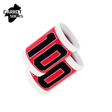 Баскетбольный нарукавник, настраиваемый стиль, мужская и женская защитная одежда, фитнес, на запястье, впитывает пот, чесаный хлопок, для детей