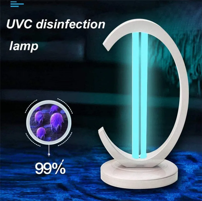 

Bactericidal Lamp Germicidal Disinfect UV Lamp Sterilize Deodorization Clean Air with Remote Control Home Virus Elimination Lamp