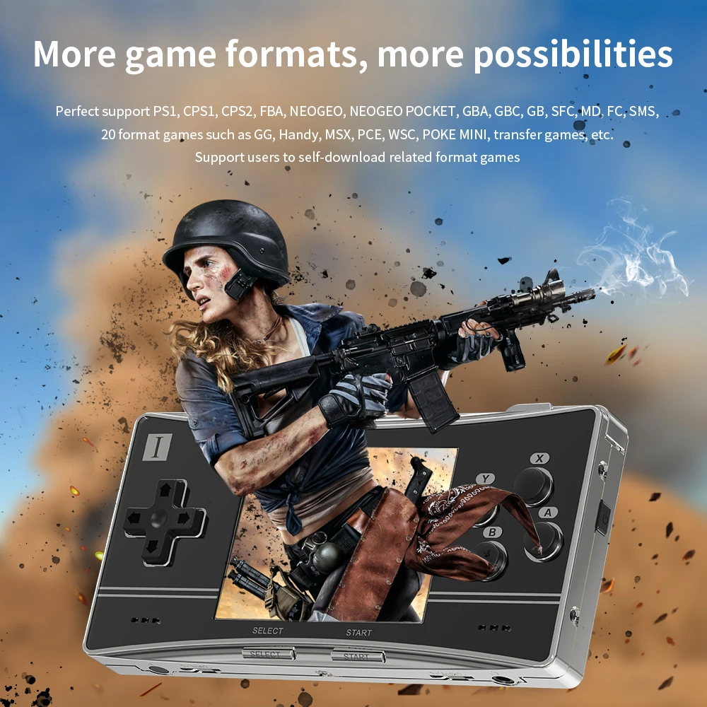 ANBERNIC RG300X Video Handheld Game Console Open Source TV Out.