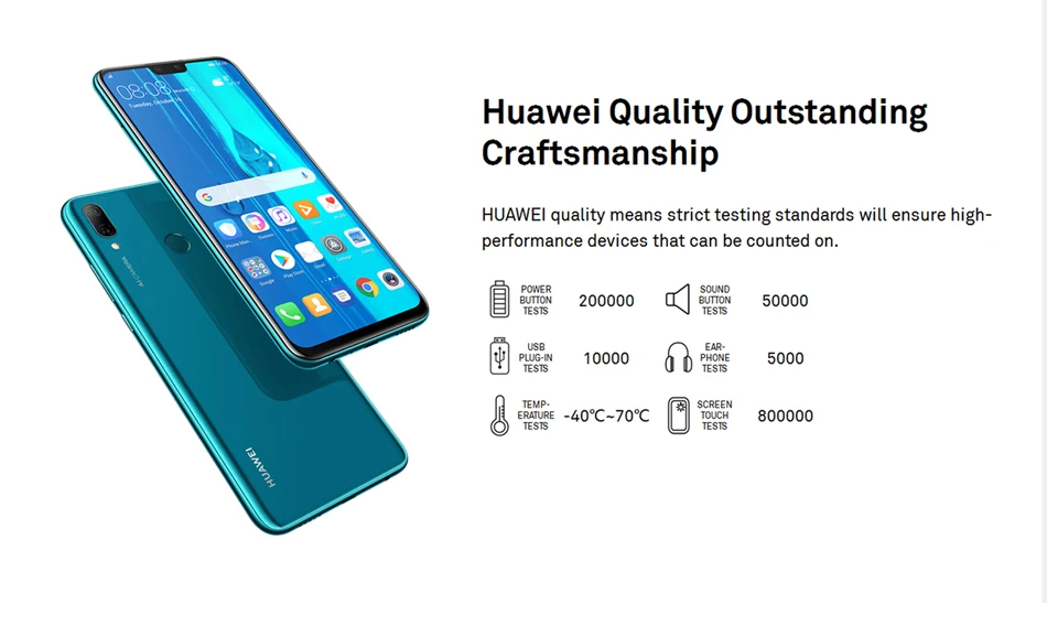 DHL Быстрая HuaWei Y9 Enjoy 9 Plus 4G LTE мобильный телефон Android 8,1 6," ips 2340X1080 6 Гб ram 128 Гб rom 4 камеры 3 слота