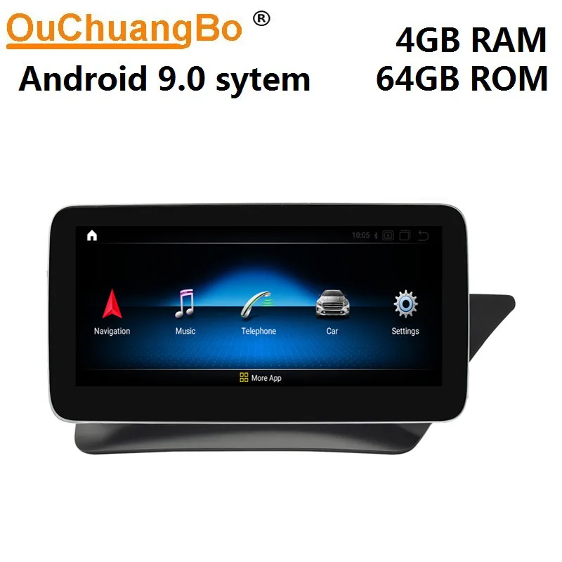 Ouchuangbo Qualcomm MSM8953 android 9 0 Mercedes Benz B W246 B180 RHD для вождения автомобиля аудио радио gps