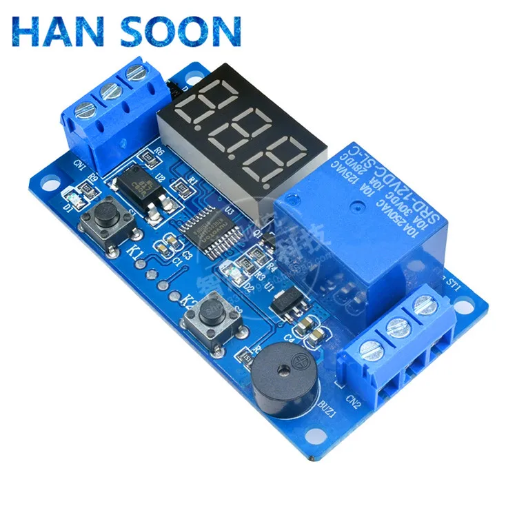 DC-12V-LED-Digital-Time-Delay-Relay-Module-Timer-Relay-Time-Control-Switch-Trigger-Timing-Board