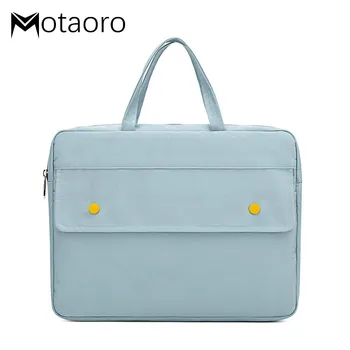 

2020 Fashion Women Top-Handle Bags Girls Books Handbag For 14" Laptop IPAD Bag Female Business Office Portable A4 Document Bags