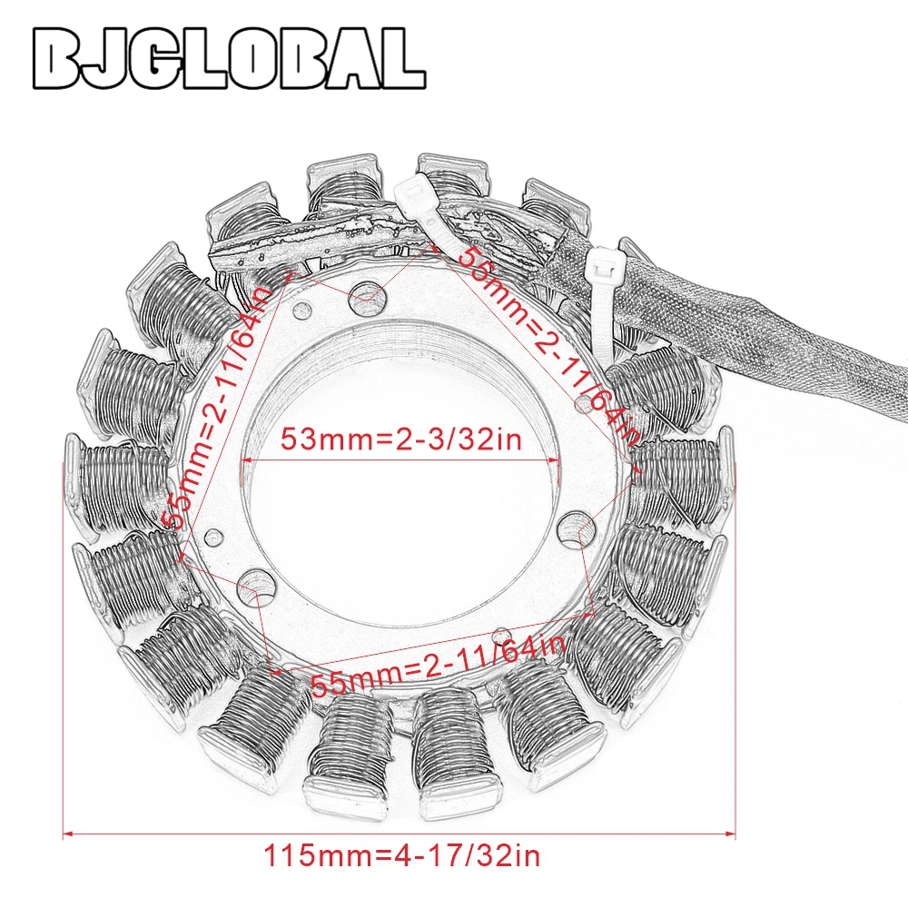 32101-40H00 катушка статора для Suzuki VL1500 VL 1500 бульвар C90 C90T BOSS Intruder VZ1500 M1500 катушка зажигания мотоцикла Магнето