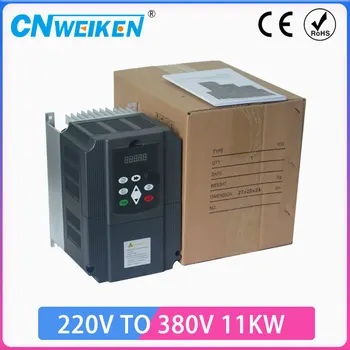 

Frequency inverter of 220 single phase VFD to 3 phase 380V 11KW Variable Frequency Drive Converter for Motor Speed Control
