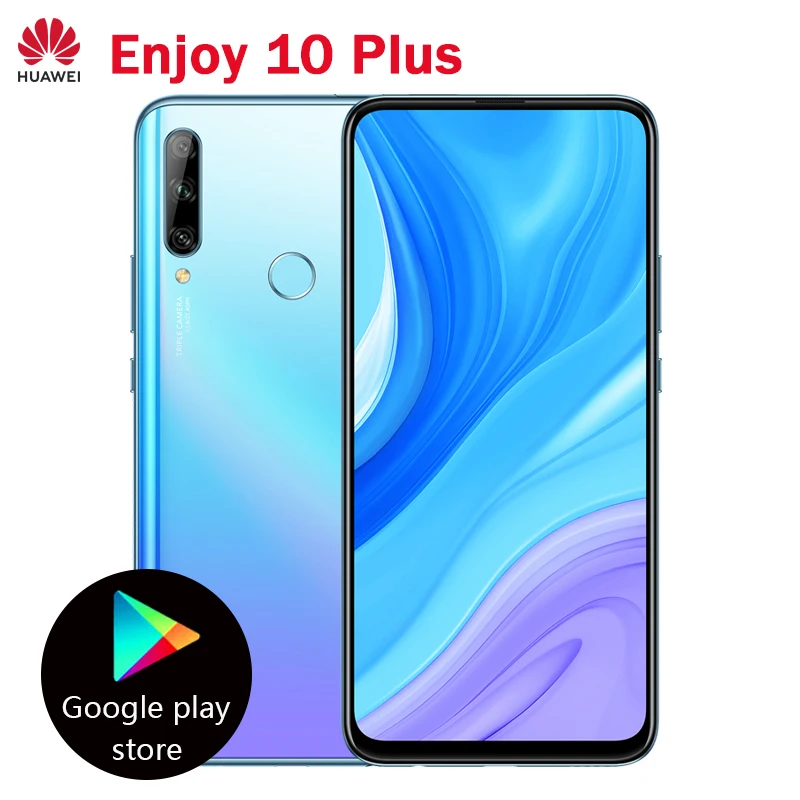 В наличии мобильный телефон huawei Enjoy 10 plus 6 59 &quotAndroid 9 1 Kirin 710F восьмиядерный смартфон