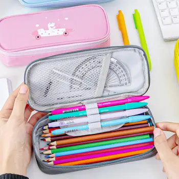 

Stationery Case Cute Large Capacity Pencil Case Multifunctional Use for Student