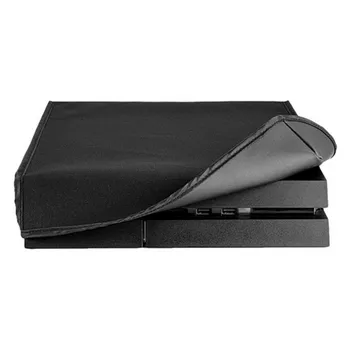 

Dust Cover For PS4 Pro Console Designed Double Layer Soft Neat Lining Waterproof Precision Cut Easy Access Cable Port Hot