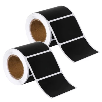 

High Quanlity-300 Waterproof Chalkboard Labels Reusable Blackboard Stickers on a Roll for Jars, Canisters, Scrapbooking, 60 X 40