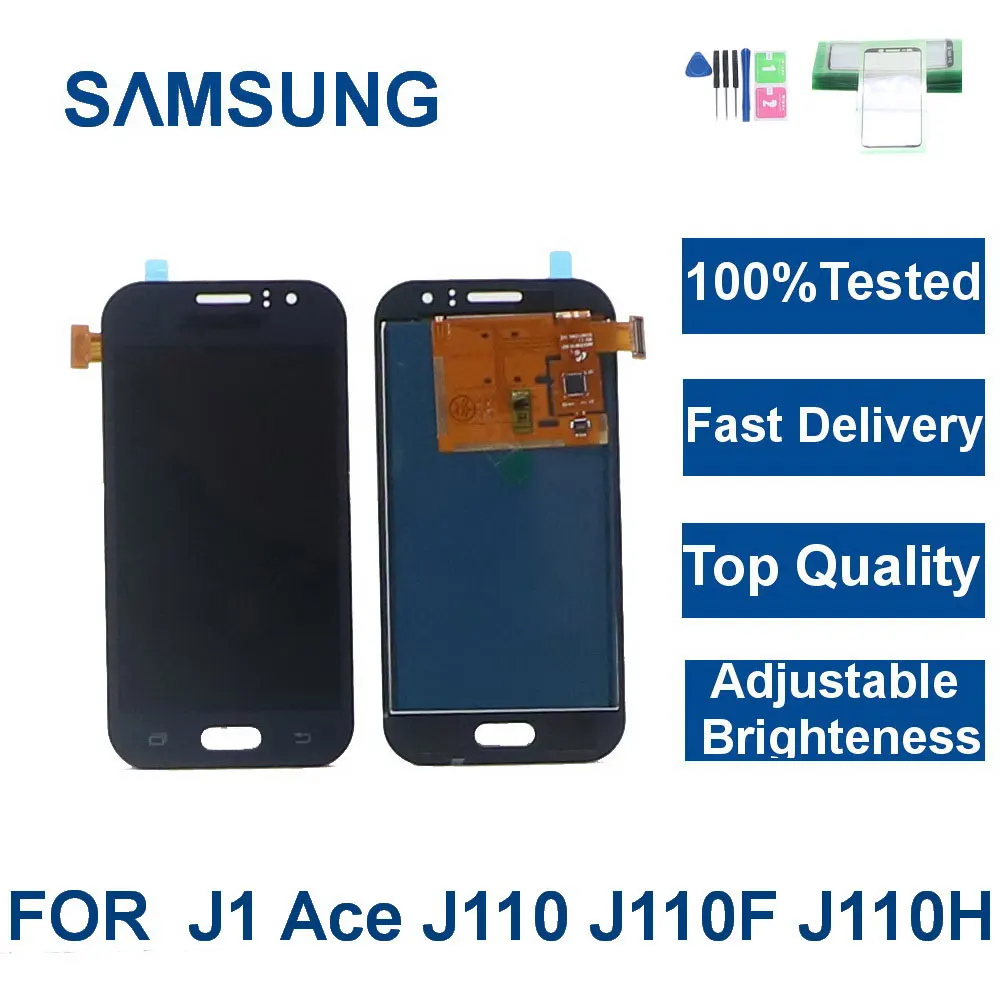 ЖК-дисплей с сенсорным экраном и дигитайзером в сборе для Samsung Galaxy J1Ace J110 SM-J110F J110H