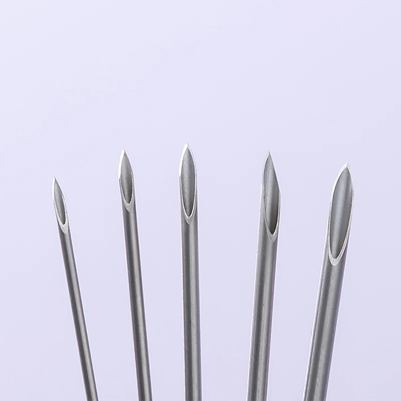 5-25PC Disposable Body Piercing Needles Set Ear Belly Tongue Eyebrow Nipple Lip Sterile Surgical Steel Tattoo Piercing Tools Kit