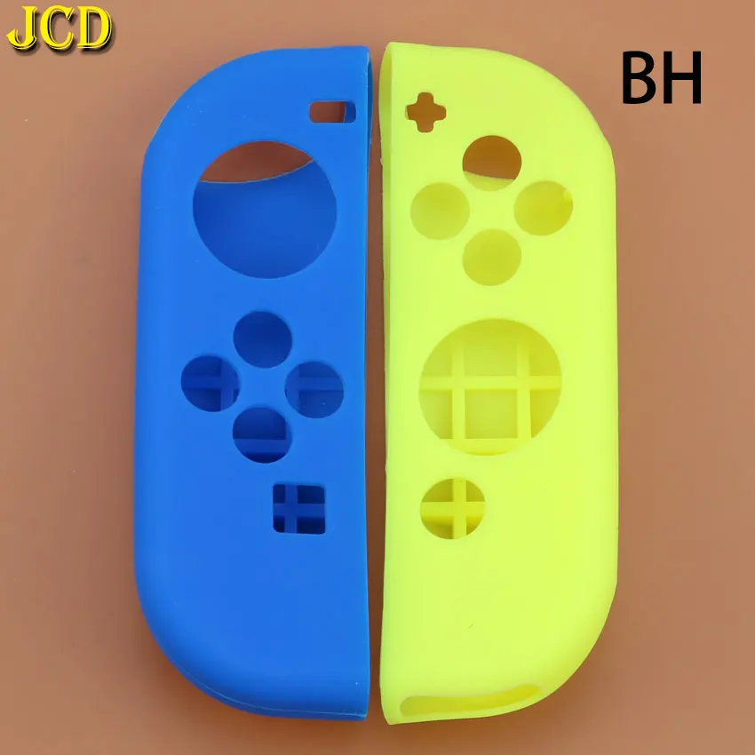 JCD 1 комплект мягкий чехол Защитный силиконовый чехол для nyd Switch Joy-Con корпус на замену для переключателя NS Joy Con контроллер - Цвет: BH