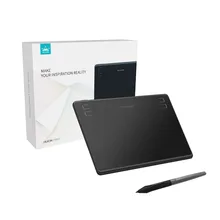 Графический планшет Huion HS64 с безбатарейным стилусом, цифровой планшет для рисования с кнопками, совместимый с Android, Windows, MacOS