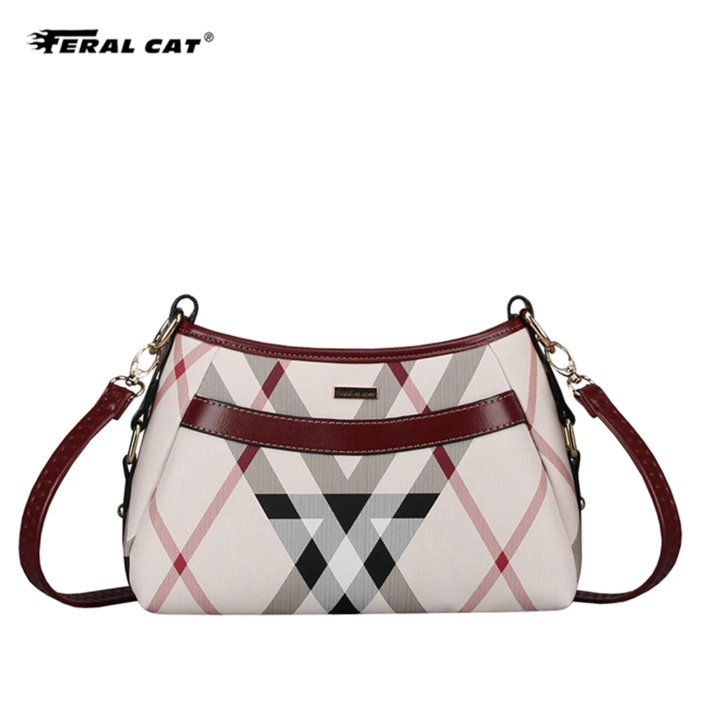 

Feral Cat Women 's Bag 2020 New Arrival Women Bag Crossbody Bags for Women Handbag Hiag Quality PVC Leather Chain Shoulder Bag
