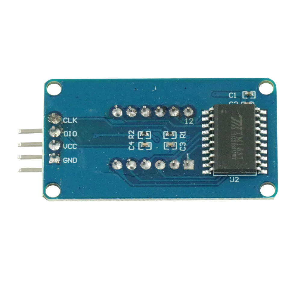 Модуль светодиодного дисплея TM1637 для arduino 7 сегментов 4 бита 1 5 дюймовые часы