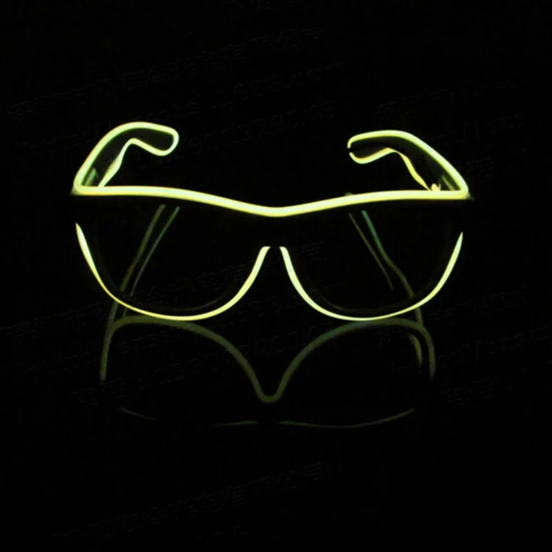 Быстрый лазерные очки для ночного клуба со светодиодной подсветкой вечерние Световой Новинка Подарок очки фестивальные Декорации для ночного клуба солнцезащитные очки с изображениями стиле Хэллоуина - Цвет: HSQ232B