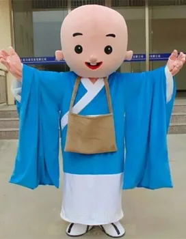 

New Top Sale Blue Monk Mascot Costume Cosplay Party Dress Outfit Advertising Hallowe Adult 1P Cosplay Unisex Hallowen Gift