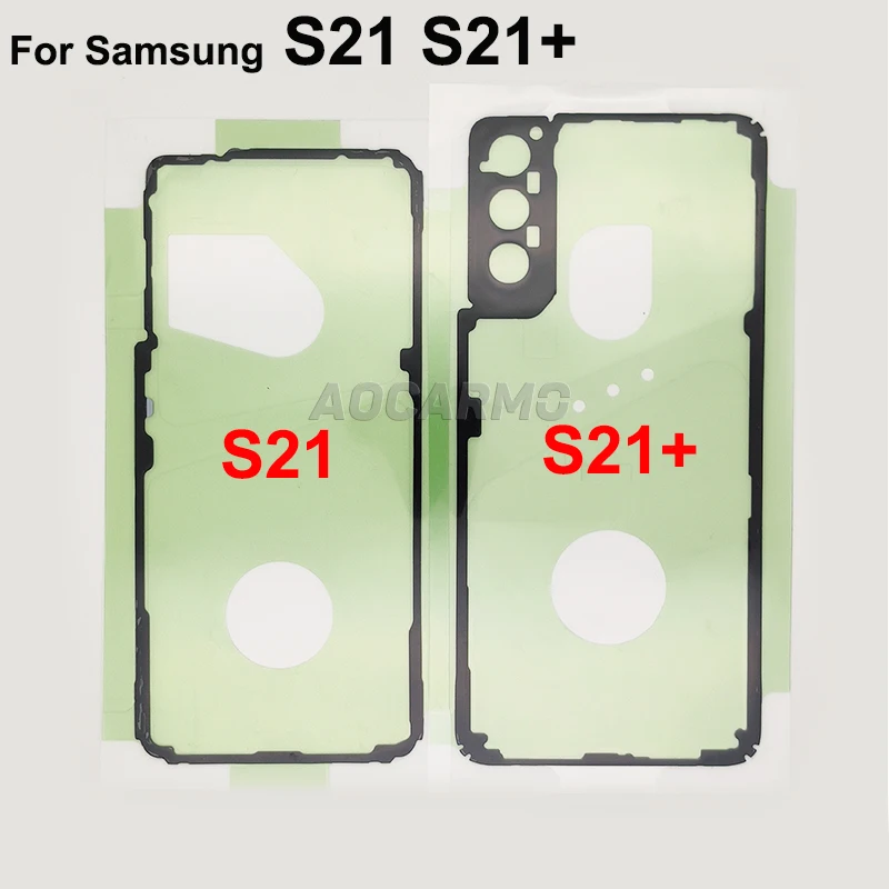 Aocarmo For Samsung Galaxy S21 S21+ S21 Plus Ultra S21U S21P Back Adhesive Back Cover Waterproof Sticker Glue