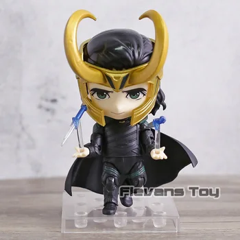 

Anime Marvel Avengers Loki in Movie Thor 866 Cute Kawaii Super Hero Action Figure Toys 10cm