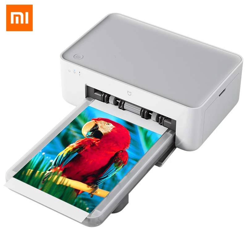 Original Xiaomi Mijia Photo Printer Portable Wifi Bluetooth Printer Picture HD Heat Sublimation 6-Inch Finely Restore Auto Film mini printer cheap