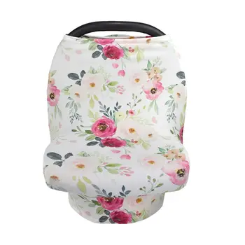 

New Mom Nursing Cover Scarf Canopy Breastfeeding Cover Flowel Multifunction Cape Baby Stroller Cover Infant Car Seat Cover