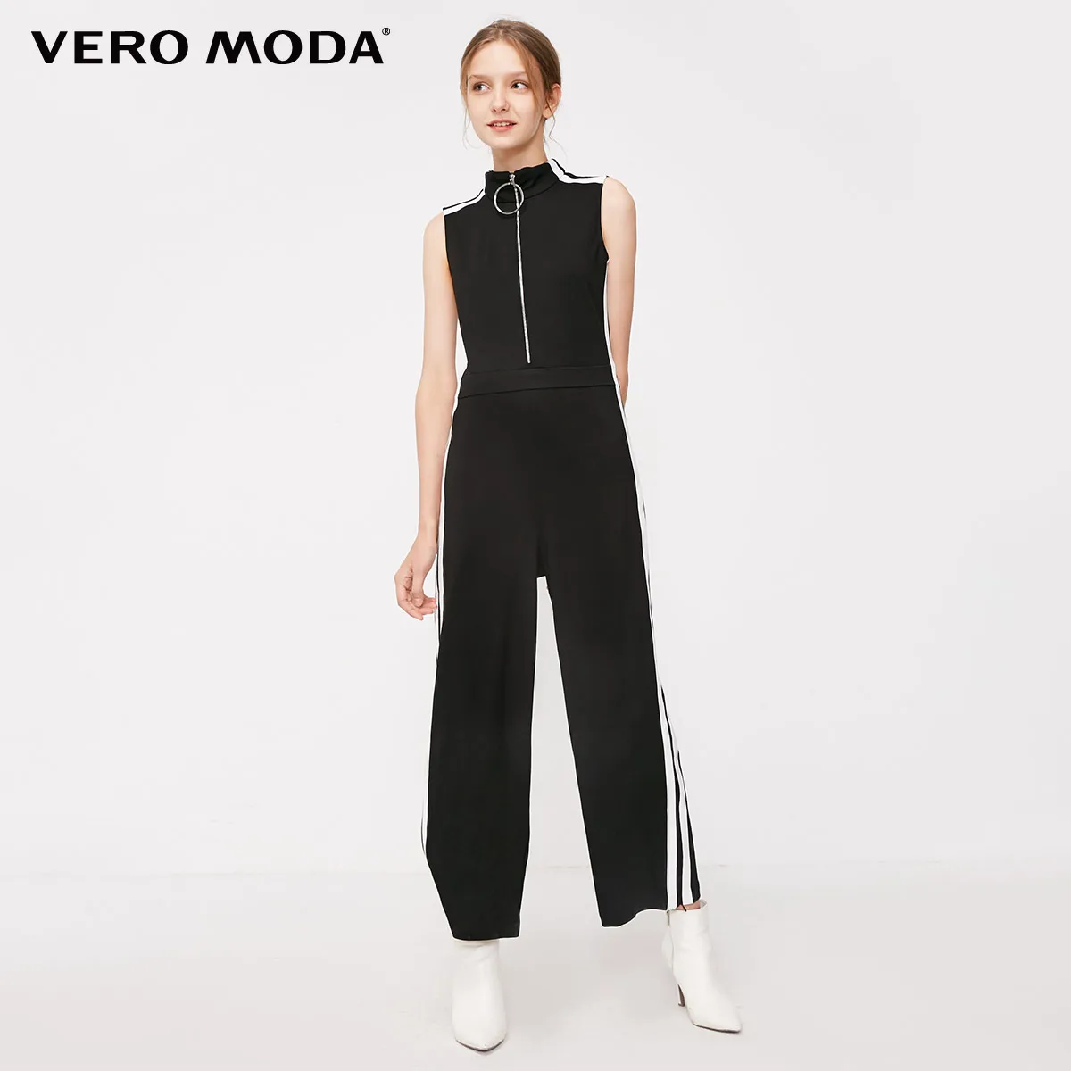 Vero Moda женский черный спортивный костюм без рукавов | 319144503 - Цвет: Black