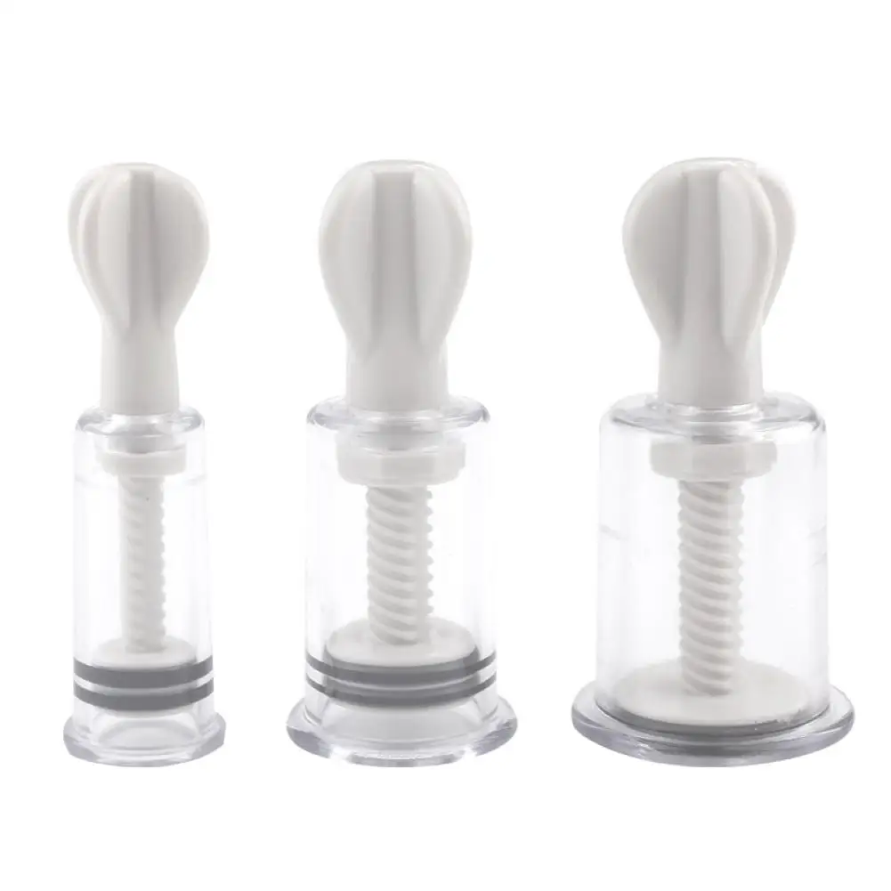 Nipple Vacuum Cup Sucker Pump Breast Enlargement Enhancer Stimulator Sex Toy