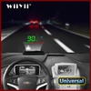 GEYIREN A2 display head up display gps Digital Car Speedometer Auto Windshield Project Speedometer GPS hud head up display cars ► Photo 1/6