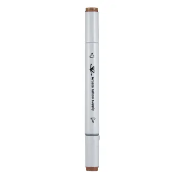 

Flat/Thick Dual-tip Tattoo Body Art Piercing Skin Marker Pen Marker Tool Makeup Positioning Accessory Artist Tattoo Supplies