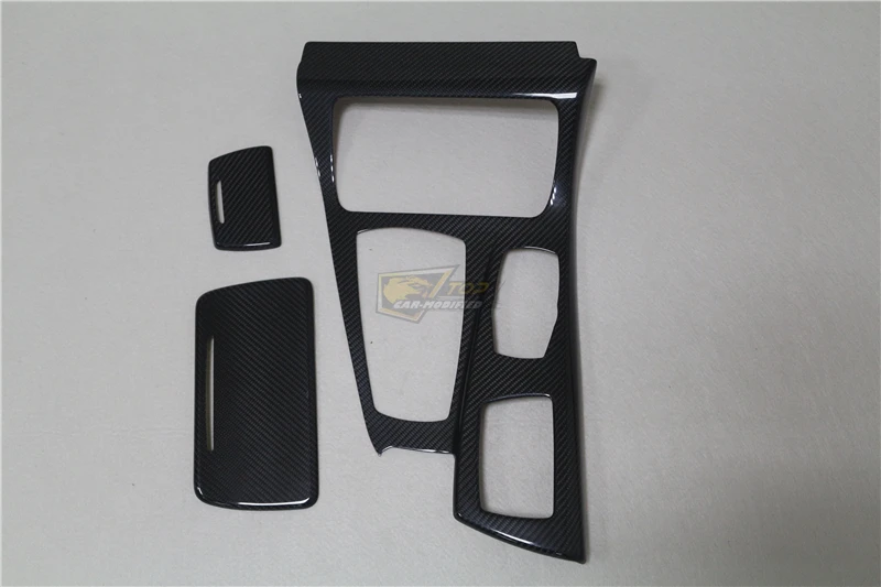 32-Free shipping Interior Door Button Panels Dashboard Dash Kits Carbon Fiber for BMW 5 series F10 2011-2017 carbon interior trims 9pcset