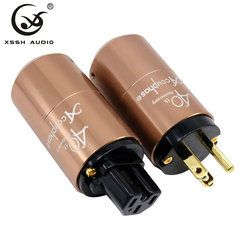 XSSH/HIFI hi-end аудио Мощность США ЕС разъем 15A 125A 250A conector Европейский разъем