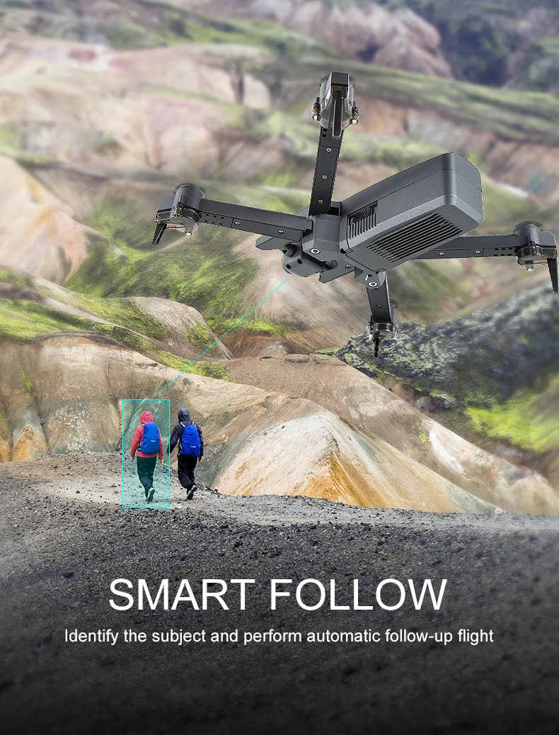 Радиоуправляемый Дрон с 4K HD камерой WiFi FPV Квадрокоптер 106 высокое удержание складной рычаг инопланетянин Вертолет VS E58 R8 SG106 Дрон игрушка