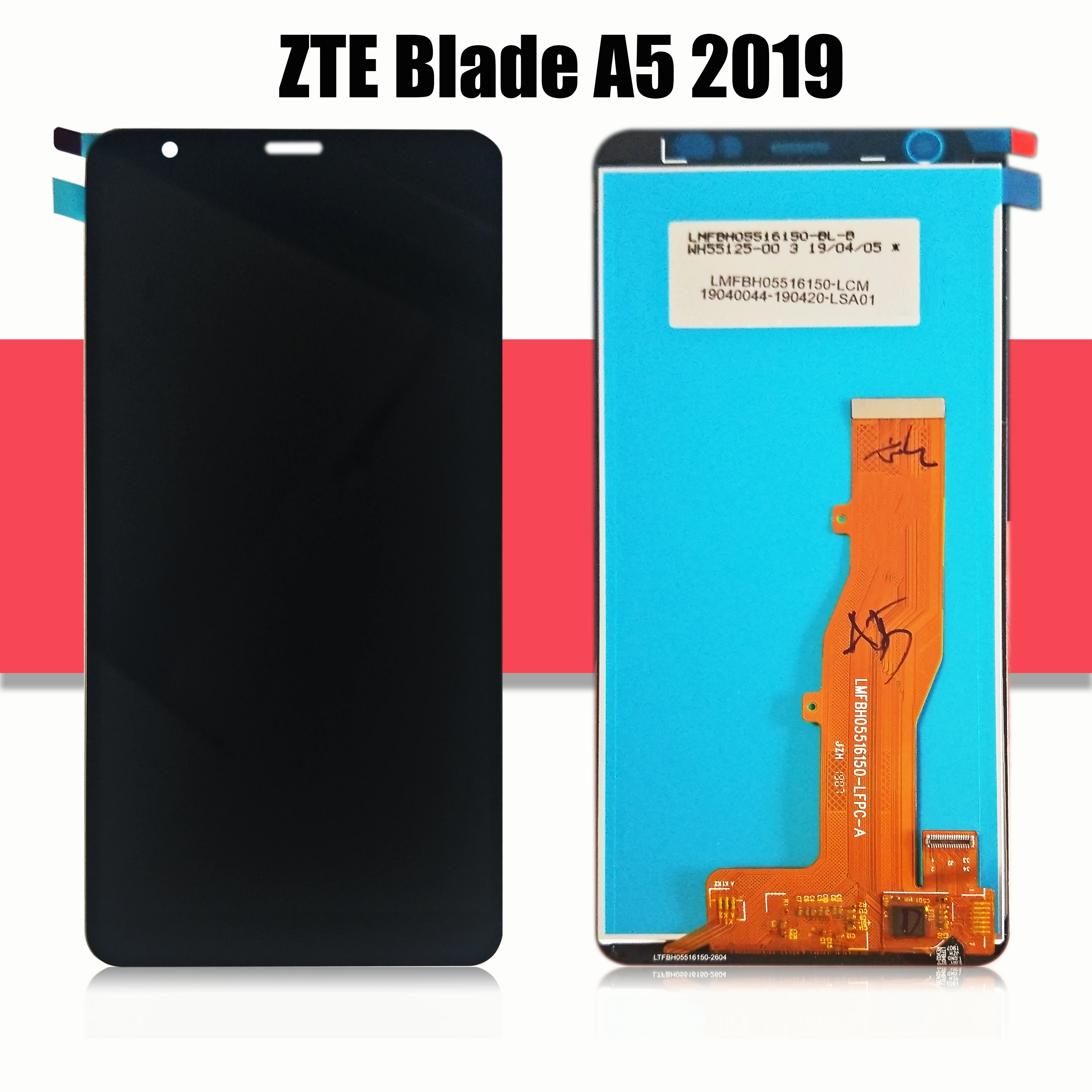 

Original LCD Display 5.45inch For ZTE Blade A5 2019 Touch Screen Digitizer Full Assembly