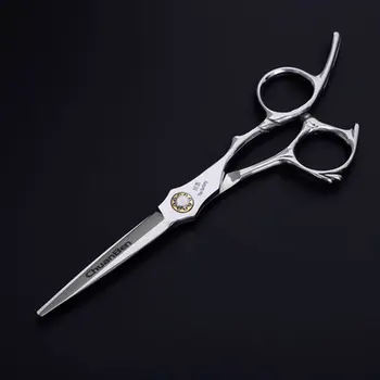 

Professional Hair Cutting Scissors Stainless Steel Salon Scissors Ordinary Flat Tooth Blade Flat Tooth Scissors Haircut Set
