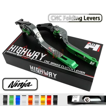 

ADHIGHWAY CNC Adjustable Folding Aluminum Brake Clutch Levers For KAWASAKI NINJA 650R/ER-6F 2017