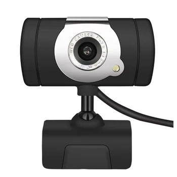 

Office Laptop With Microphone Webcam Camera Telecommuting USB HD Clip On Durable Home Computer PC Rotatable Desktop Driverless