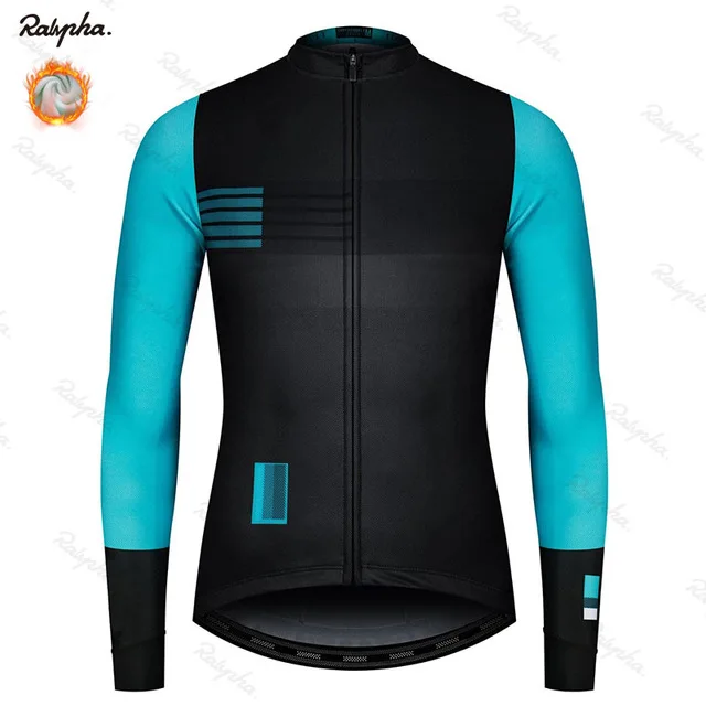 Long jerseys 1 Raphaing велосипедный сервис осень и зима велосипедный сервис Ropa Ciclismo Мужская дышащая Джерси профессиональная команда тренировочная майка - Цвет: Long jerseys 1