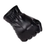 Hot!! Gants en cuir véritable pour hommes, en peau de mouton véritable, noirs, pour écran tactile, marque de luxe, à la mode, mitaines chaudes d'hiver, Luvas ► Photo 3/6