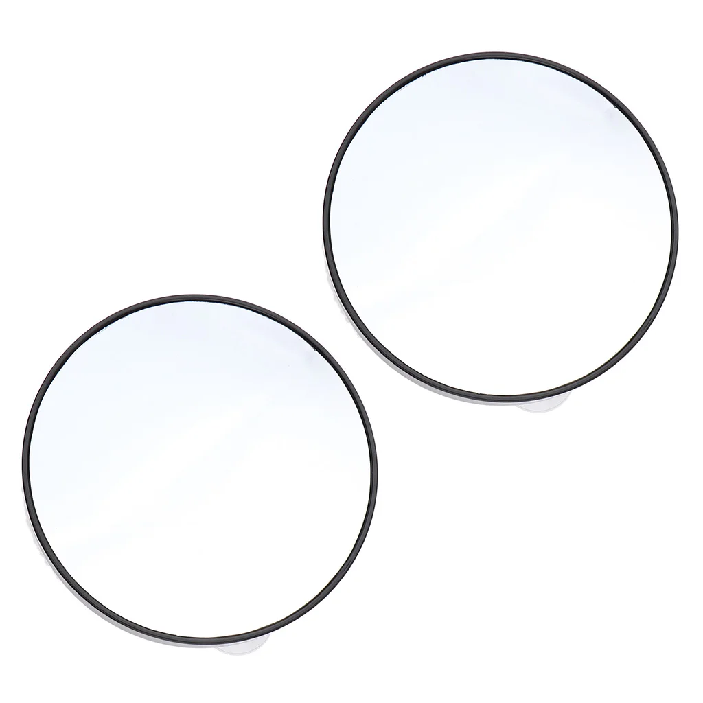 2 Pieces 15X Magnifying Mirrors - Round Single Side Suction Cup Makeup Mirrors For Face Makeup Application