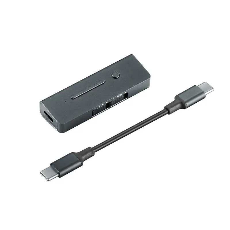 XDUOO Link2 ESS8118EC DSD256 HD HIFI Portable Decoding Headphone Amp Type C DAC Bass Boost with 150mW Amplifier