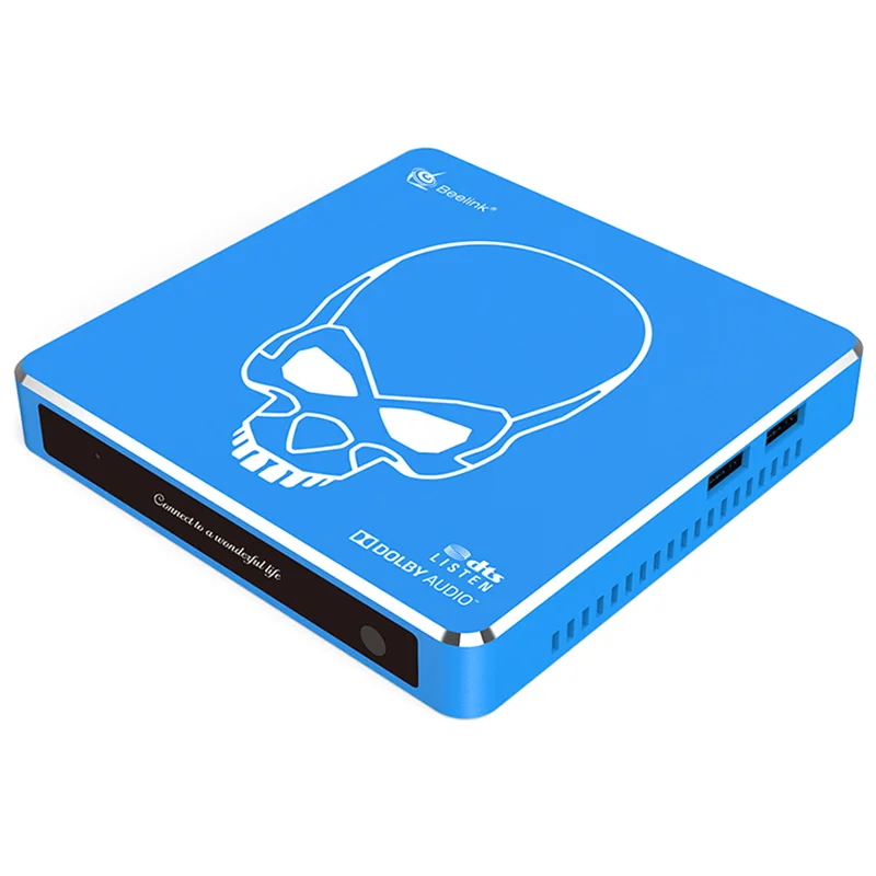 Beelink GT-King Pro Android 9,0/CoreELEC Linux двойная операционная система HiFi без потерь звук 4K BT4.1 голосовой пульт дистанционного управления ТВ-приставка