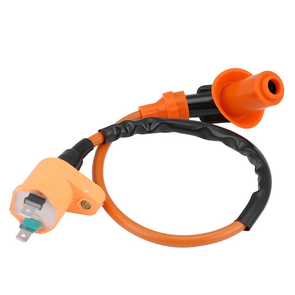 Поставляется с 6 pin racing CDI блок 6-катушка МАГНЕТО СТАТОР Свеча зажигания металлический пластик медный провод для GY6 125cc 150cc мопед скутер