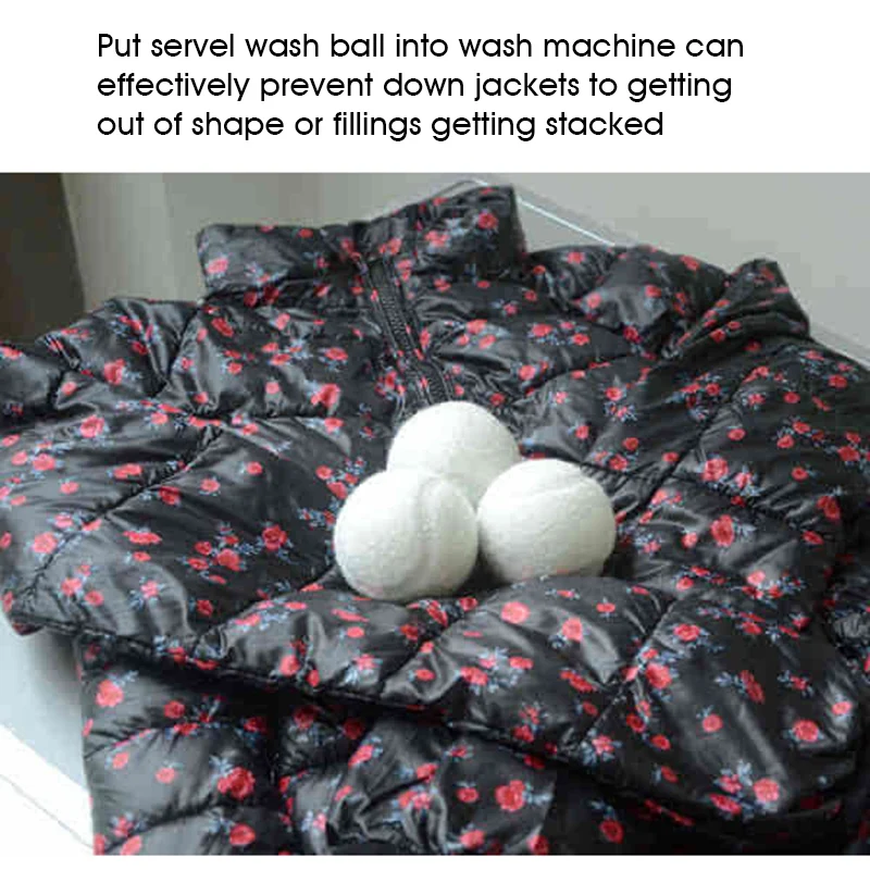 tennis balls down jacket