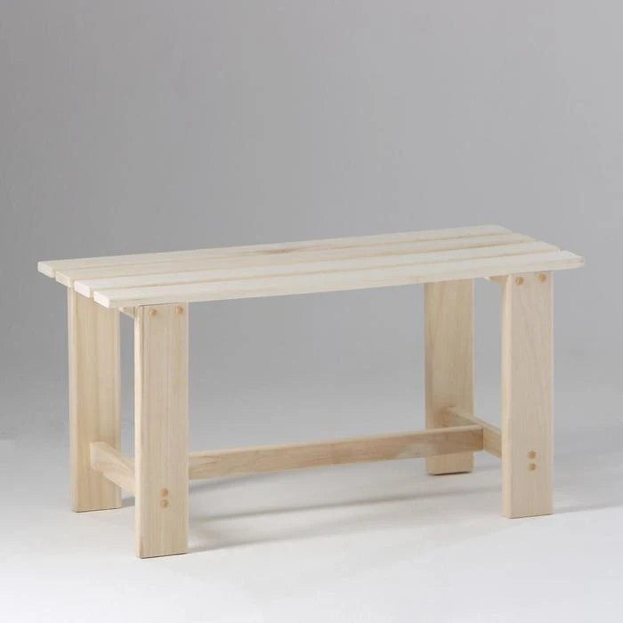 Лавка &quotЭконом&quot 80×35×41см из липы 3745005 |