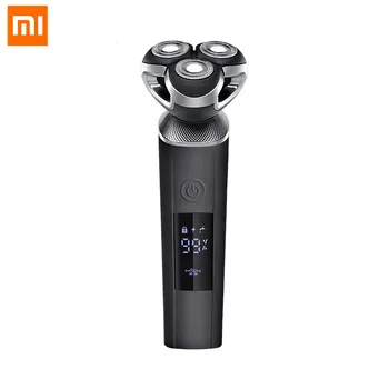 

Mi Mijia MSN Smart Electric Shaver LCD Screen Cordless Waterproof Type-C Rechargeable Dry Wet Shave Razor Self-washing Low Noise