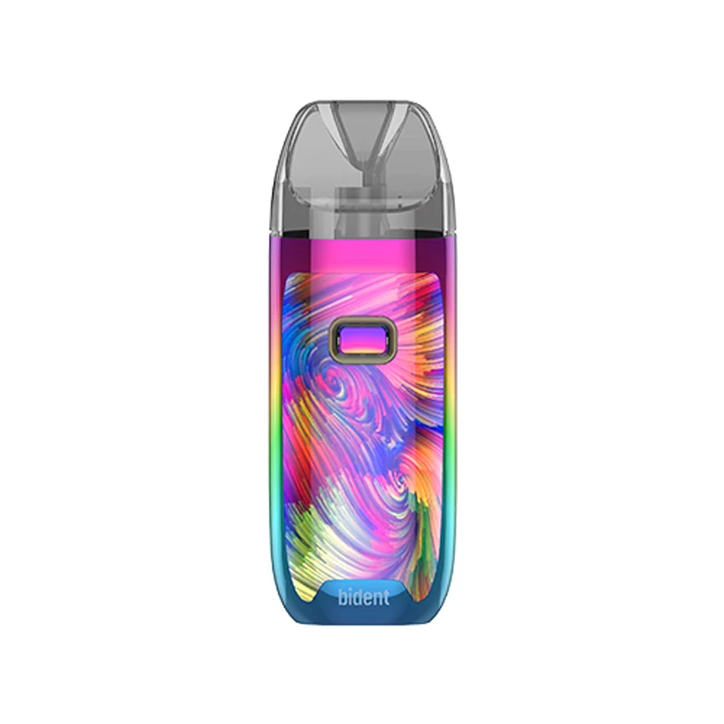 Rainbow Fantasy New arrival GeekVape Bident Kit with 950mAh Built-in Battery Dual Coil Pod System Kit 2ML/3.5ML POD MTL/DTL vape kit - Цвет: Rainbow Fantasy